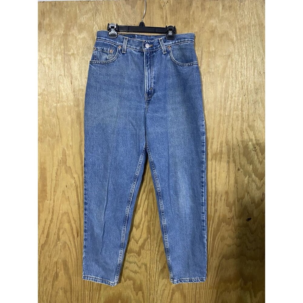 Levi's Straight Leg Jeans - Classic Blue Denim